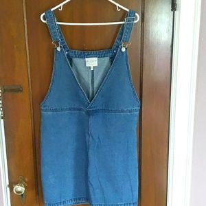 Jean jumper dress